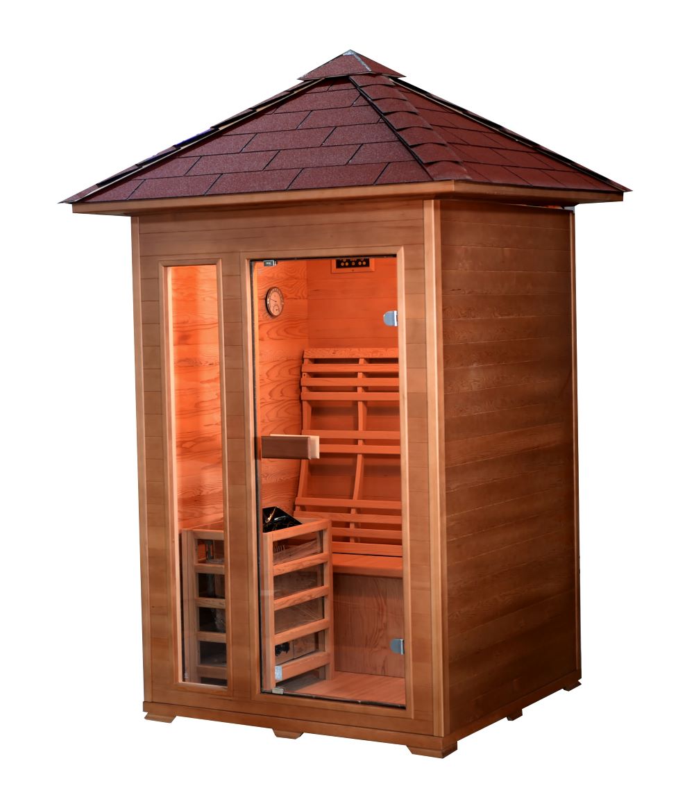 SunRay Bristow 2-Person Outdoor Traditional Sauna
