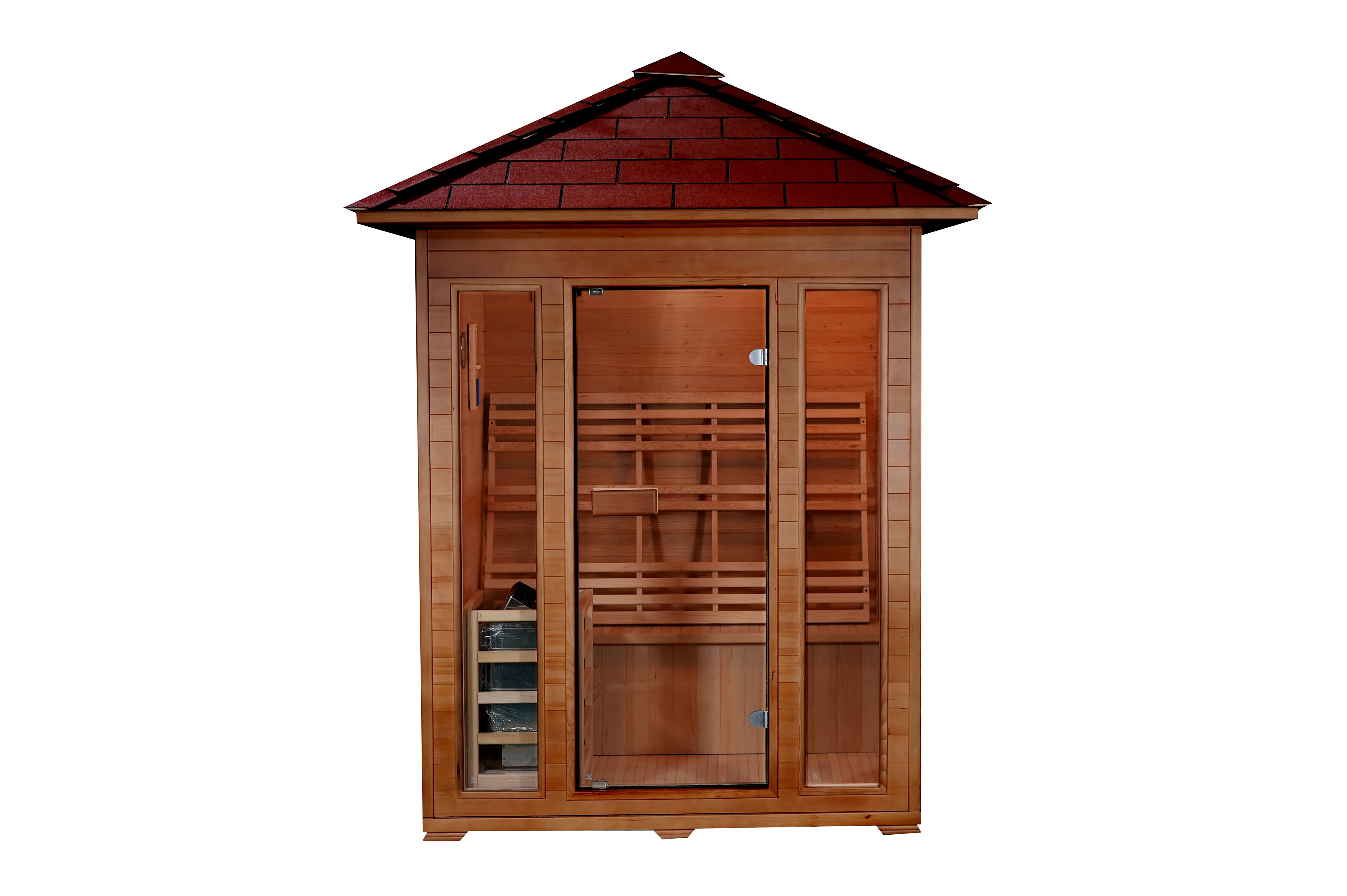 SunRay Waverly 3-Person Outdoor Traditional Sauna