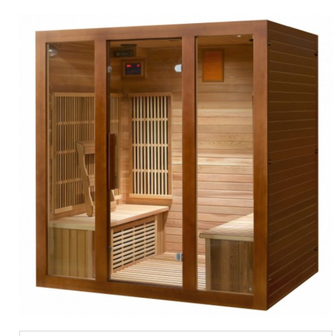 SunRay Roslyn 4-Person Indoor Infrared Sauna