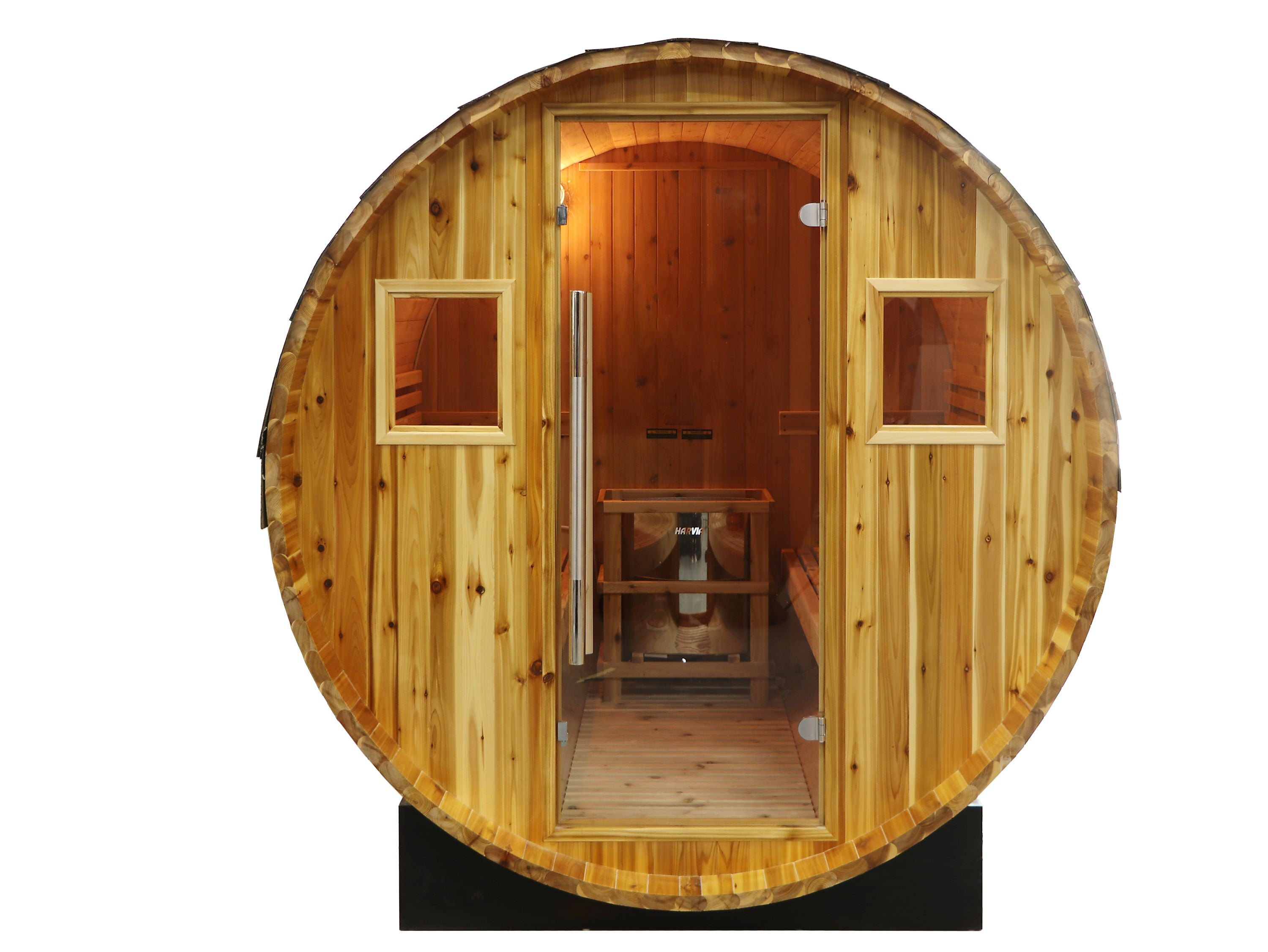 SunRay Galley 4 Person Barrel Sauna