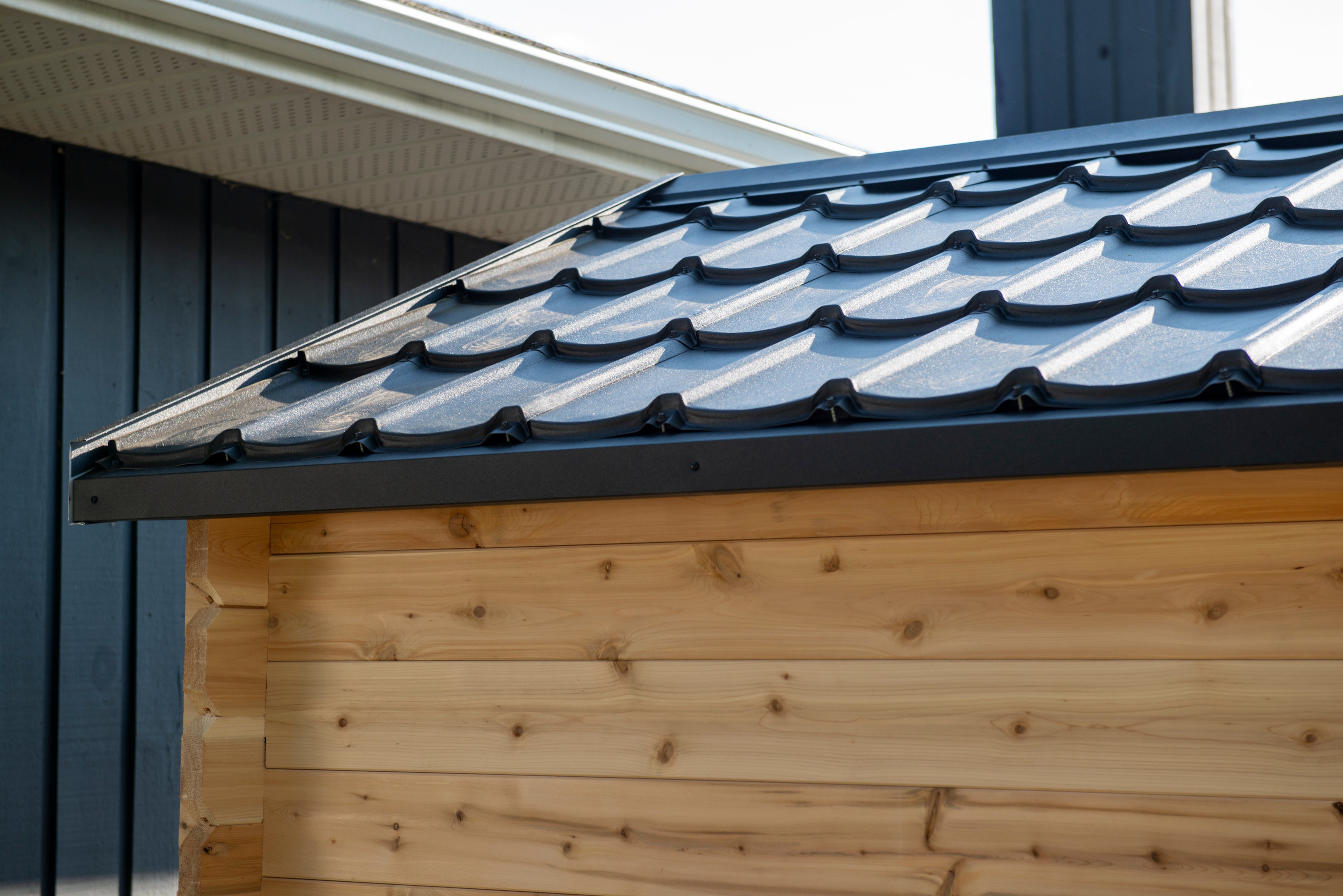 LeisureCraft Georgian Cabin Sauna with Porch