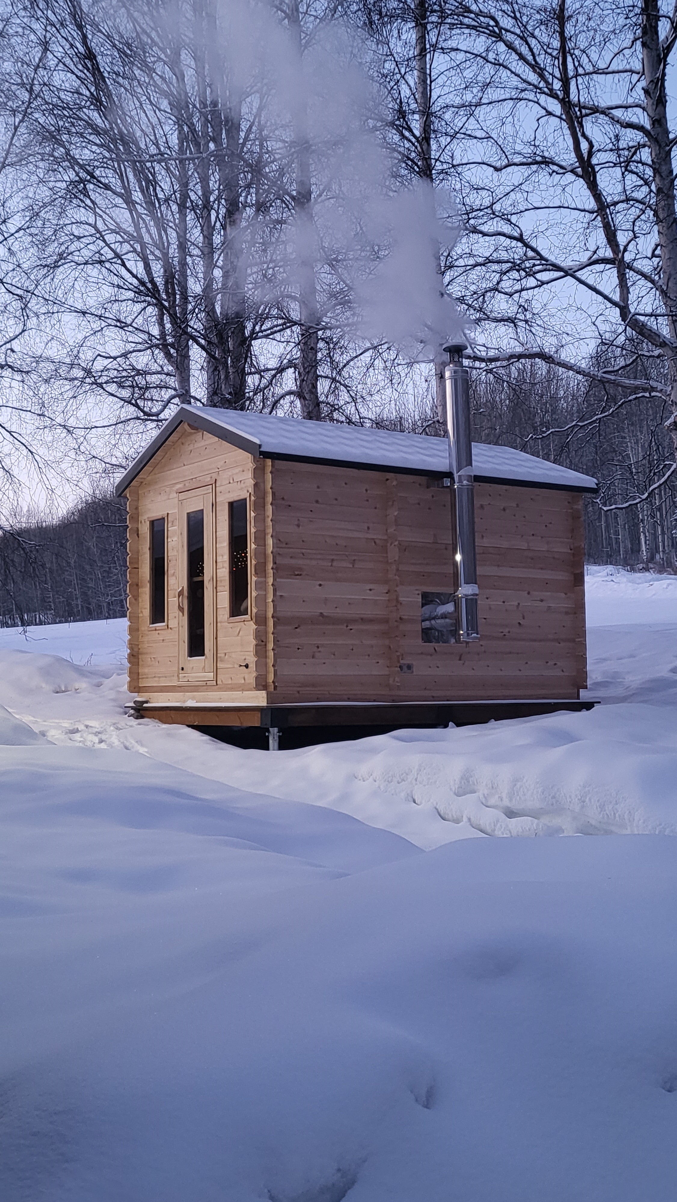 LeisureCraft Georgian Cabin Sauna with Changeroom