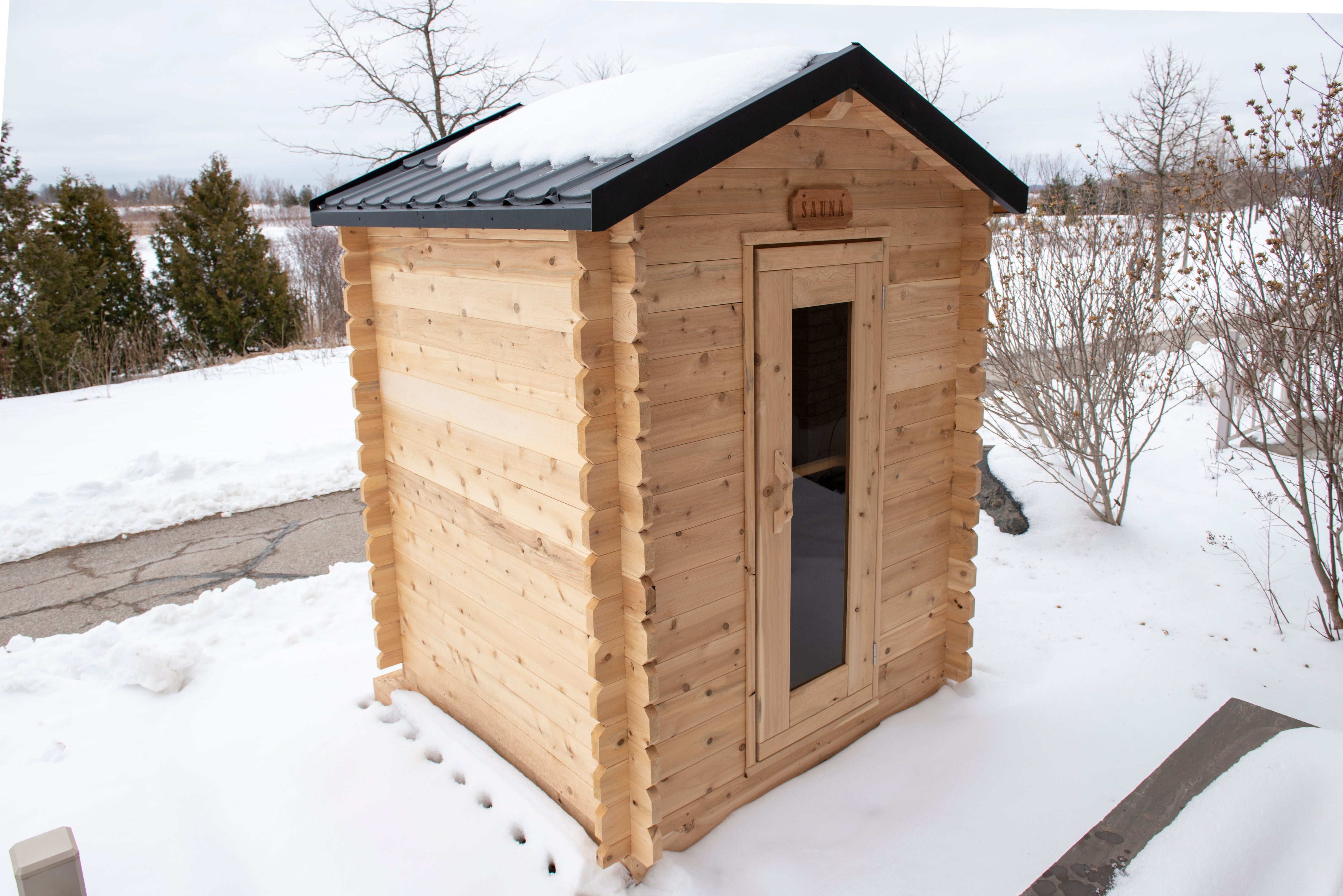 Dundalk Leisurecraft Granby Outdoor Cabin Sauna