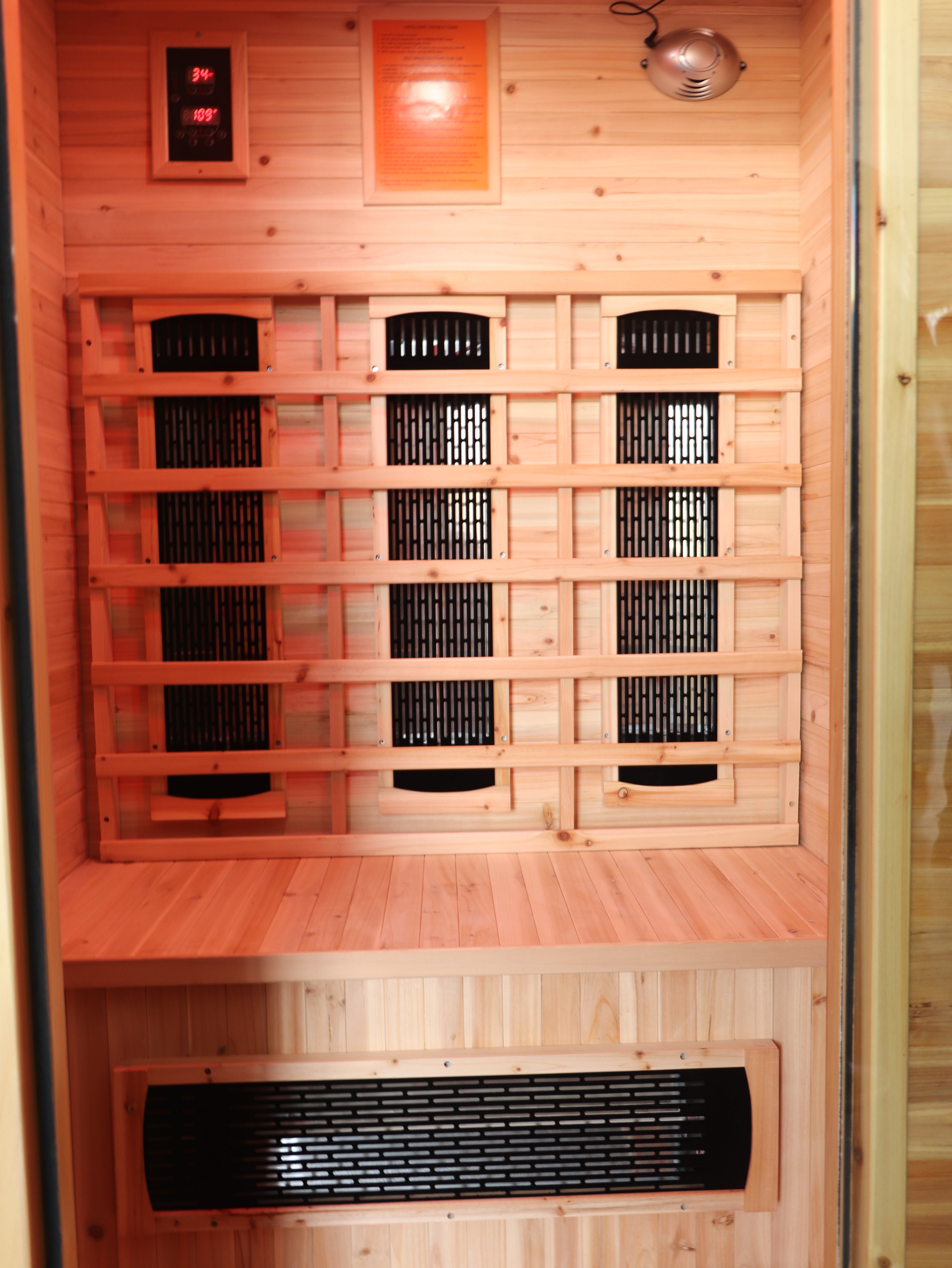 SunRay Burlington 2-Person Outdoor Infrared Sauna