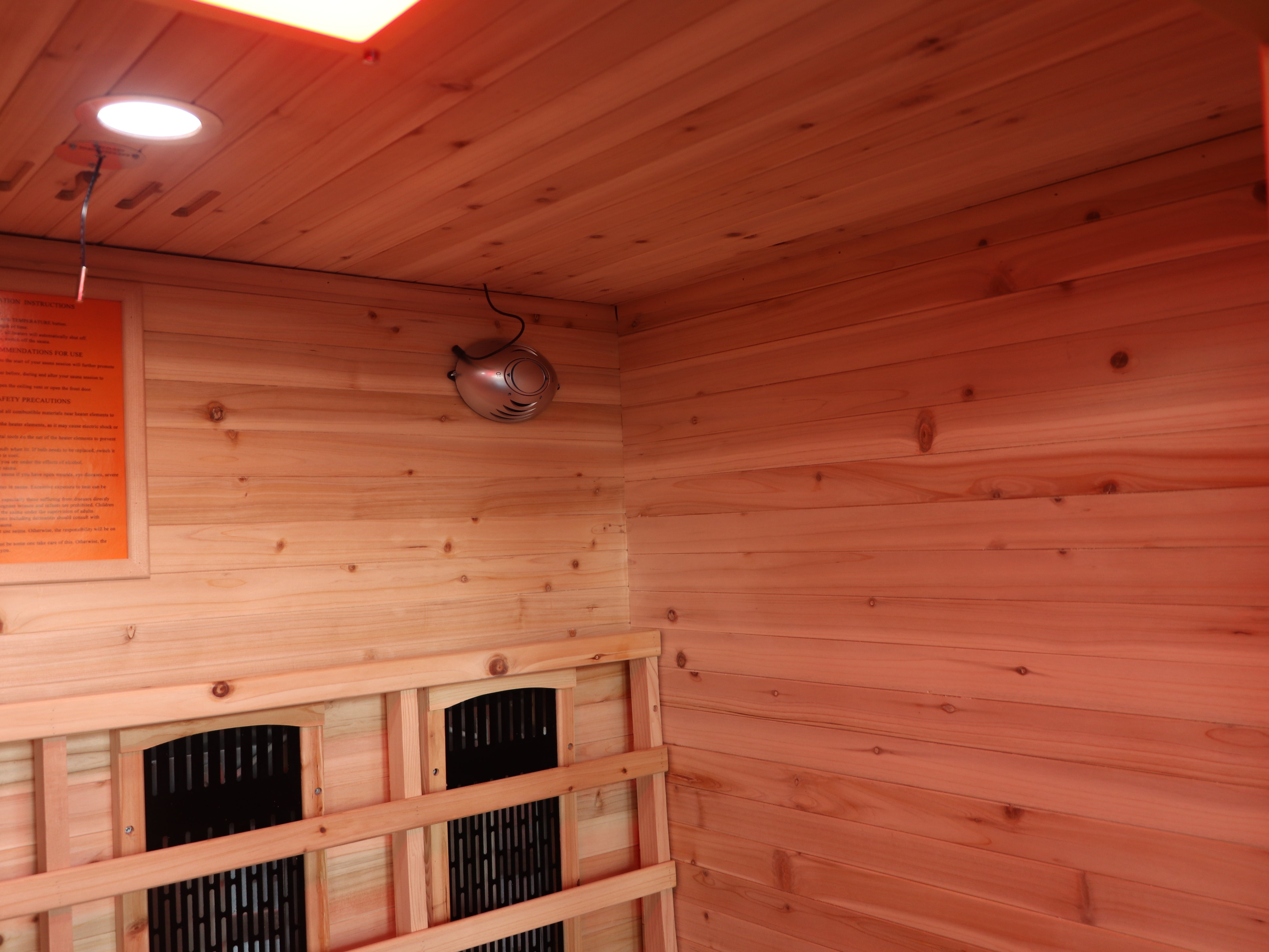 SunRay Grandby 3-Person Outdoor Sauna