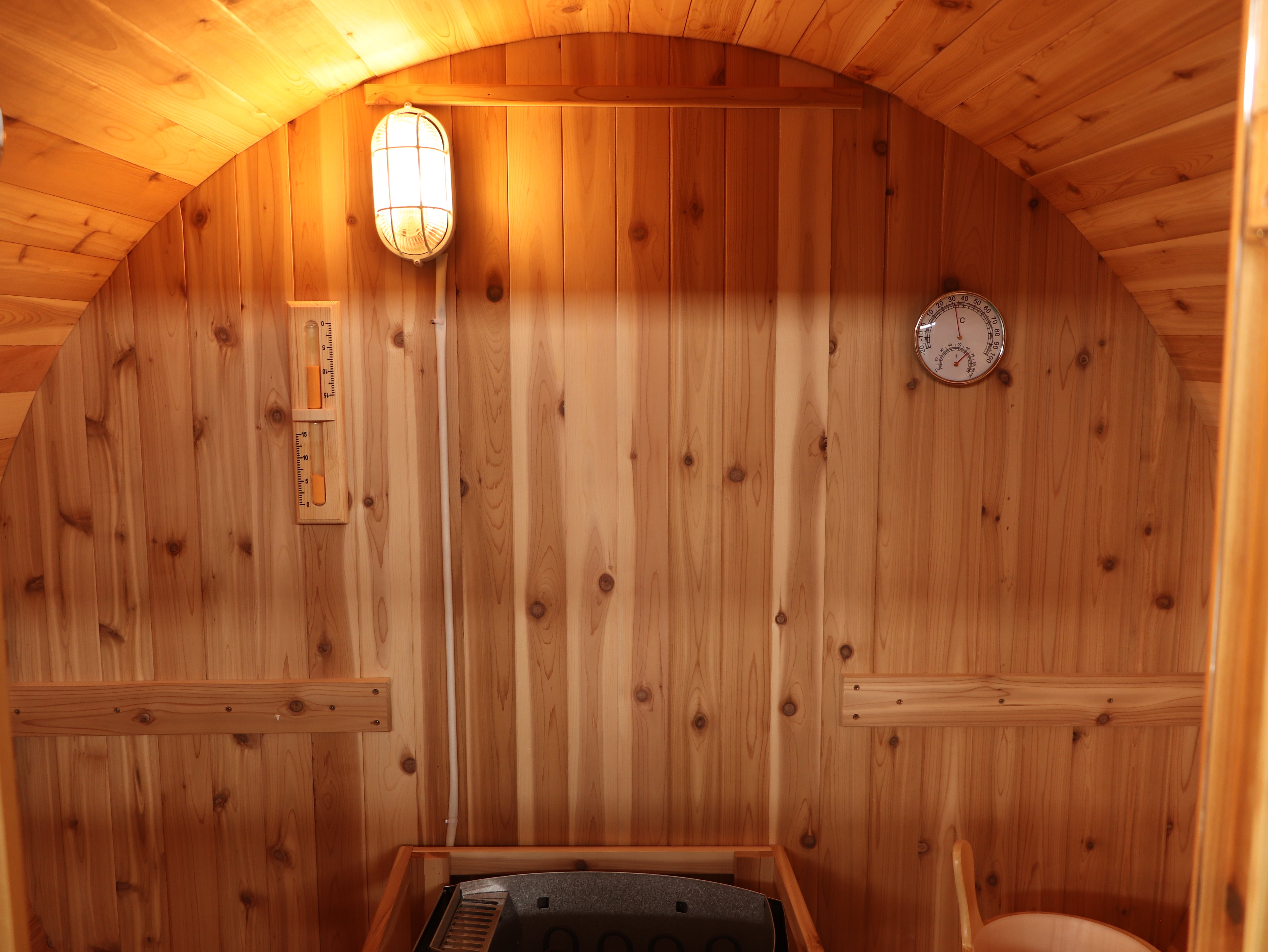 SunRay Solace 2-Person Barrel Sauna