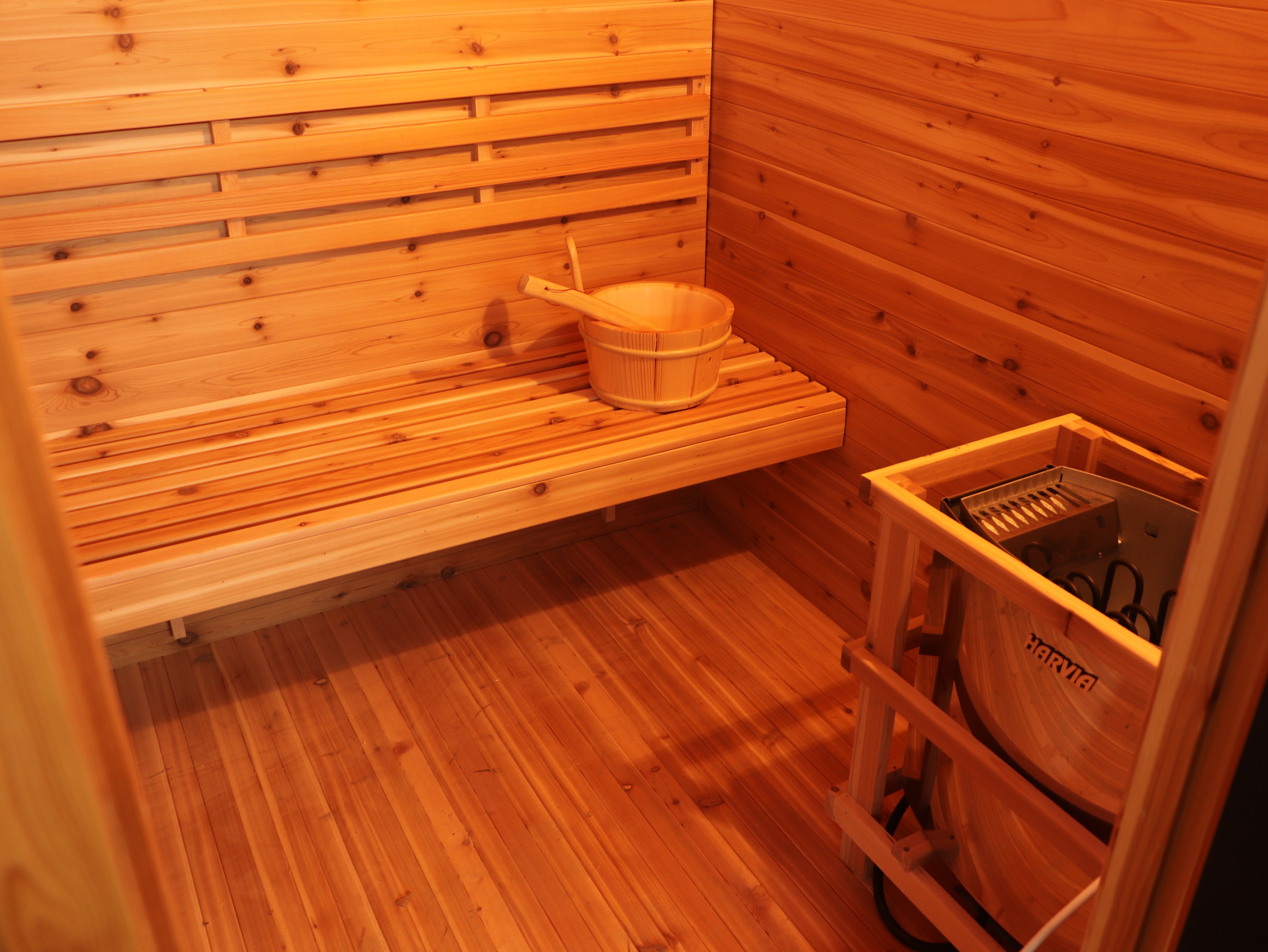 SunRay Denali 4-Person Contemporary Outdoor Sauna