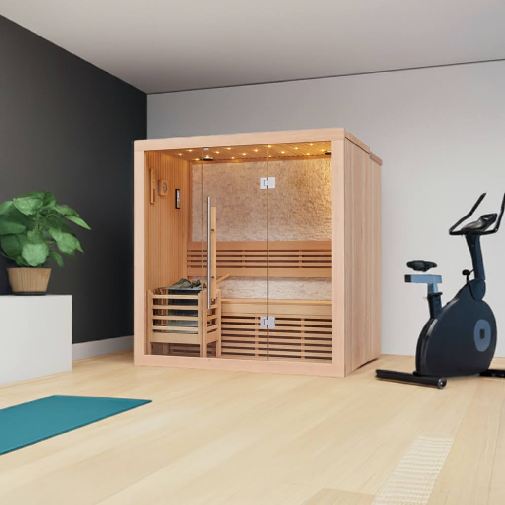 SunRay Westlake 3 Person Indoor Traditional Sauna