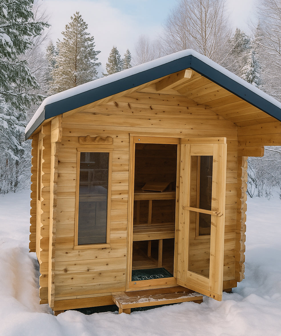 LeisureCraft Canadian Timber Palmer Cabin Sauna