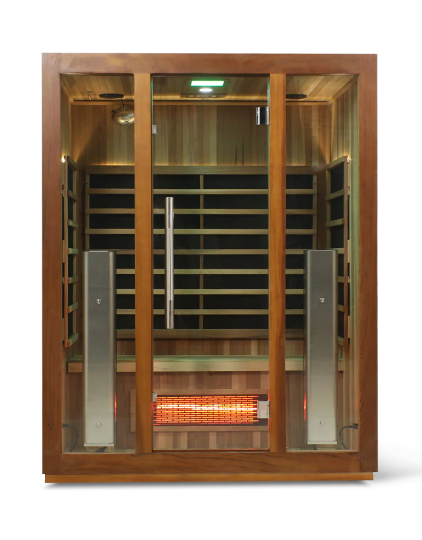 HealthSmart 3 Person Full Spectrum "Smart" WIFI Infrared Sauna