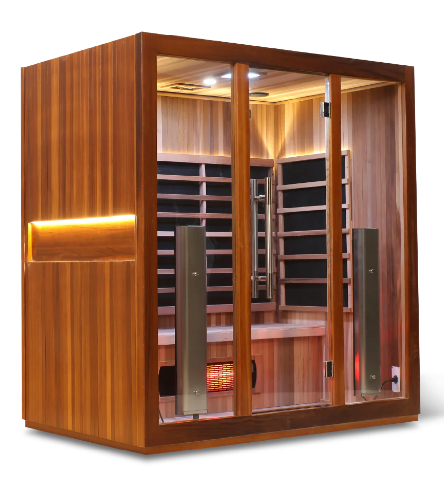 HealthSmart 4 Person Full Spectrum "Smart" WIFI Infrared Sauna