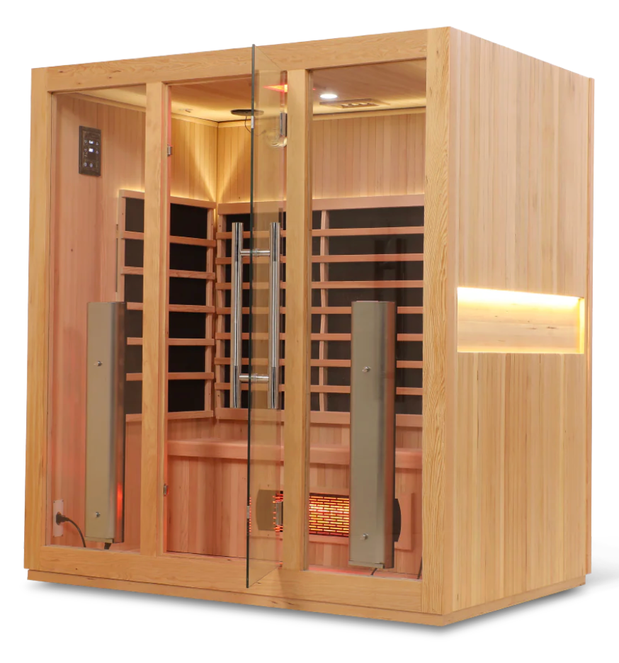 HealthSmart 4 Person Full Spectrum "Smart" WIFI Infrared Sauna