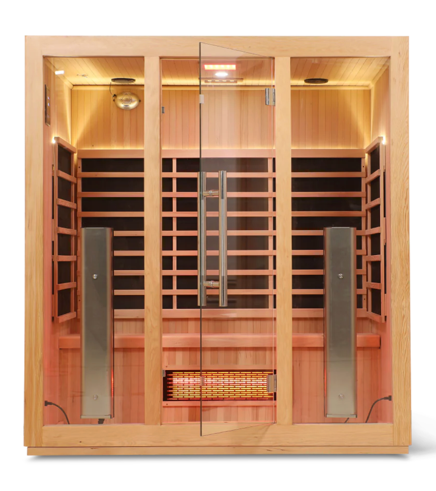 HealthSmart 4 Person Full Spectrum "Smart" WIFI Infrared Sauna