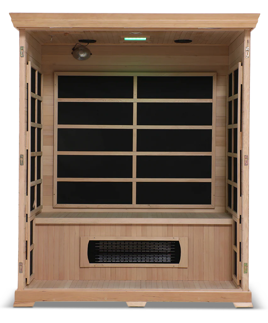 HealthSmart 3 Person Full Spectrum Infrared Sauna