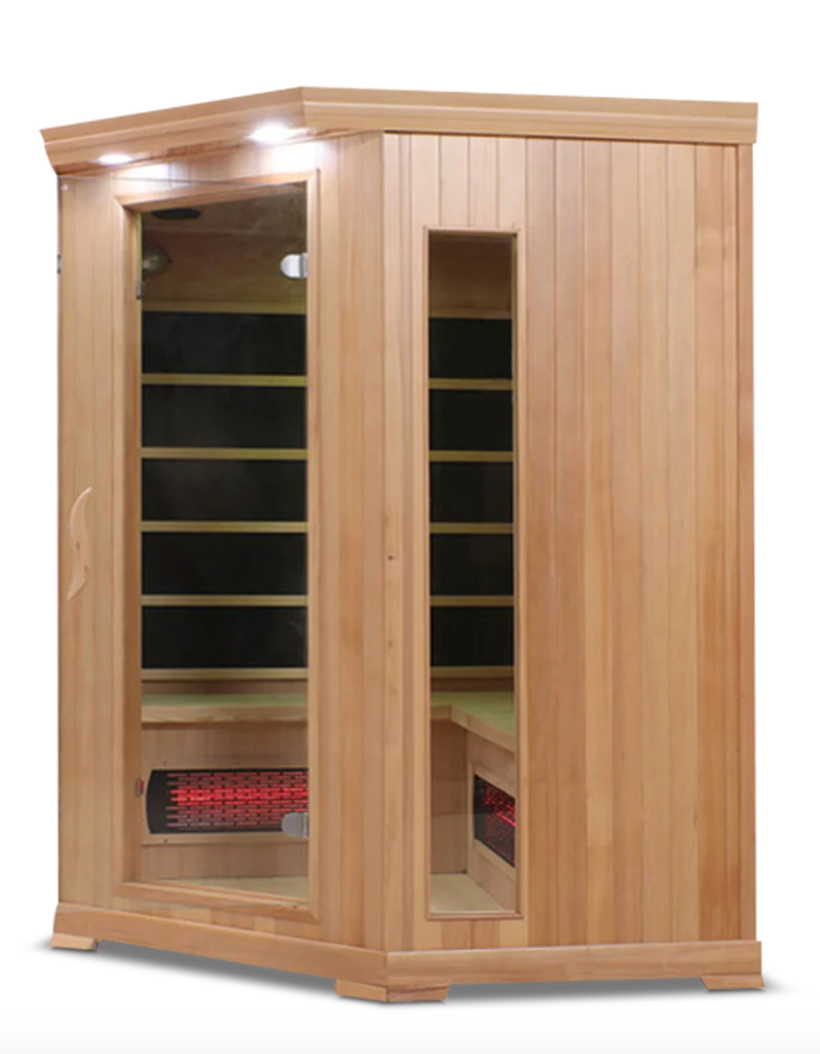 HealthSmart 4 Person Full Spectrum Corner Infrared Sauna