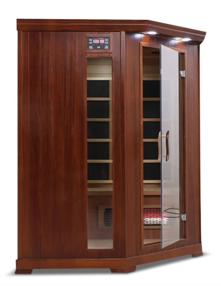 HealthSmart 4 Person Full Spectrum Corner Infrared Sauna