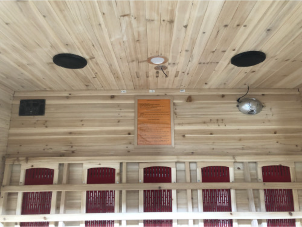 SunRay Cayenne 4-Person Outdoor Sauna