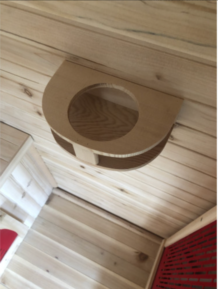 SunRay Cayenne 4-Person Outdoor Sauna