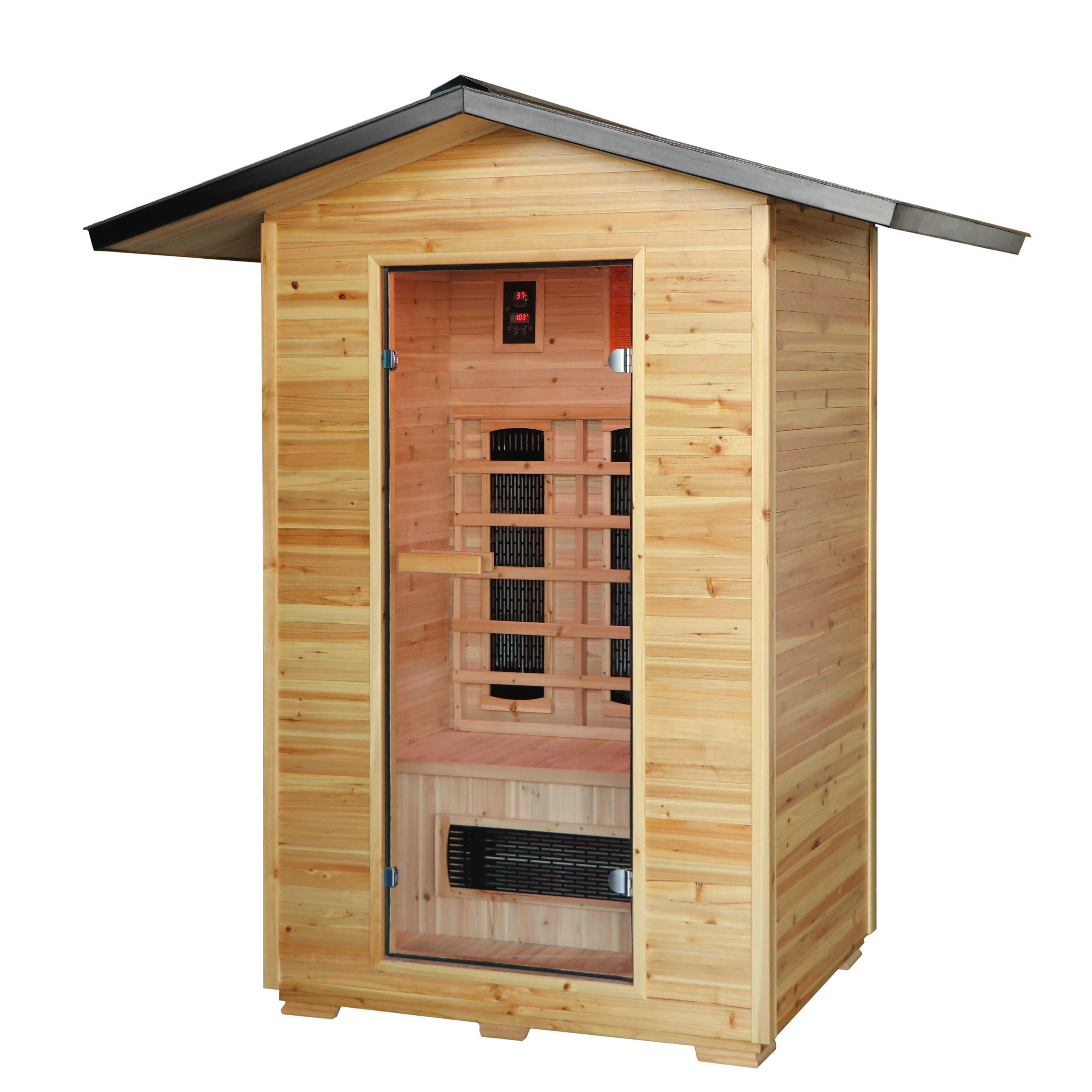 SunRay Burlington 2-Person Outdoor Infrared Sauna