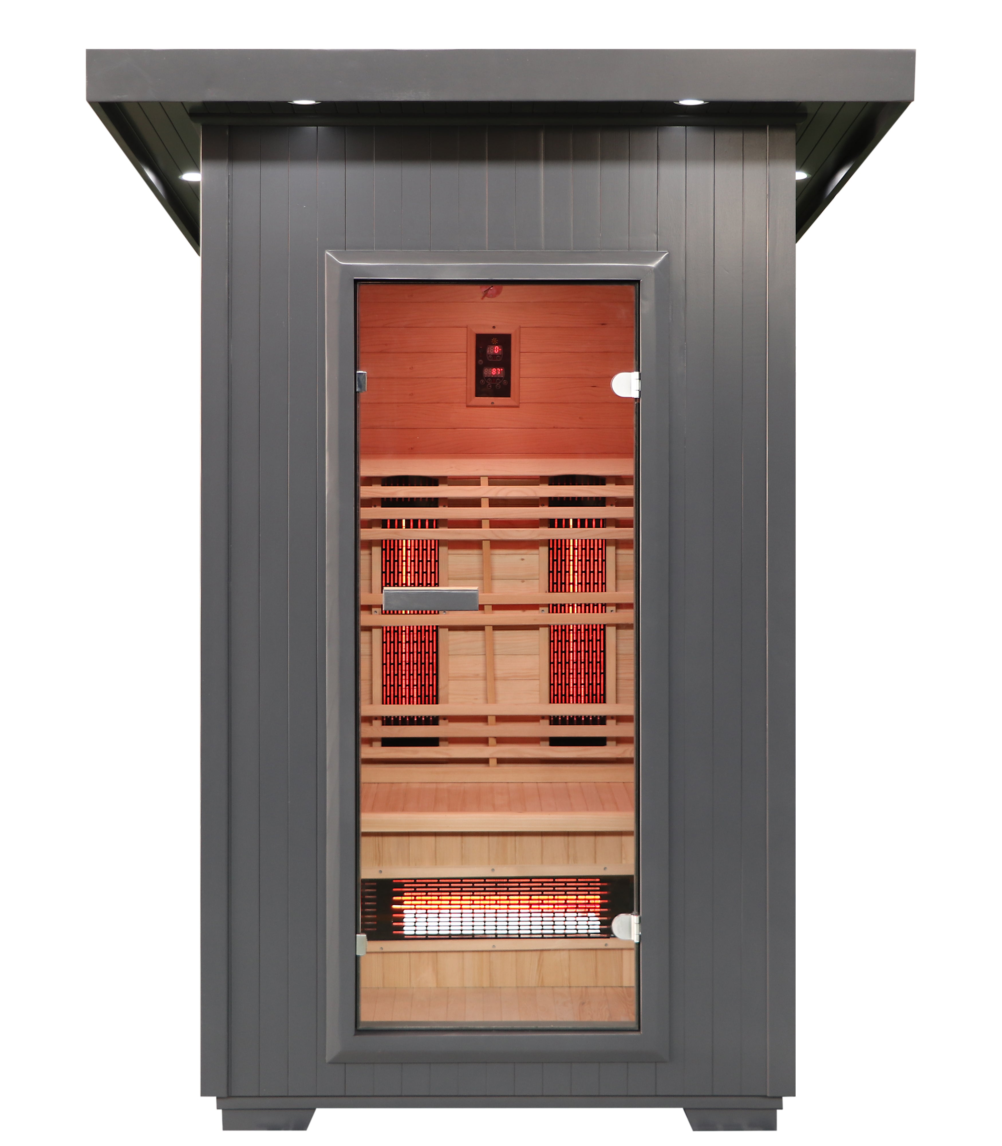 SunRay Logan 2-Person Modern Outdoor Sauna