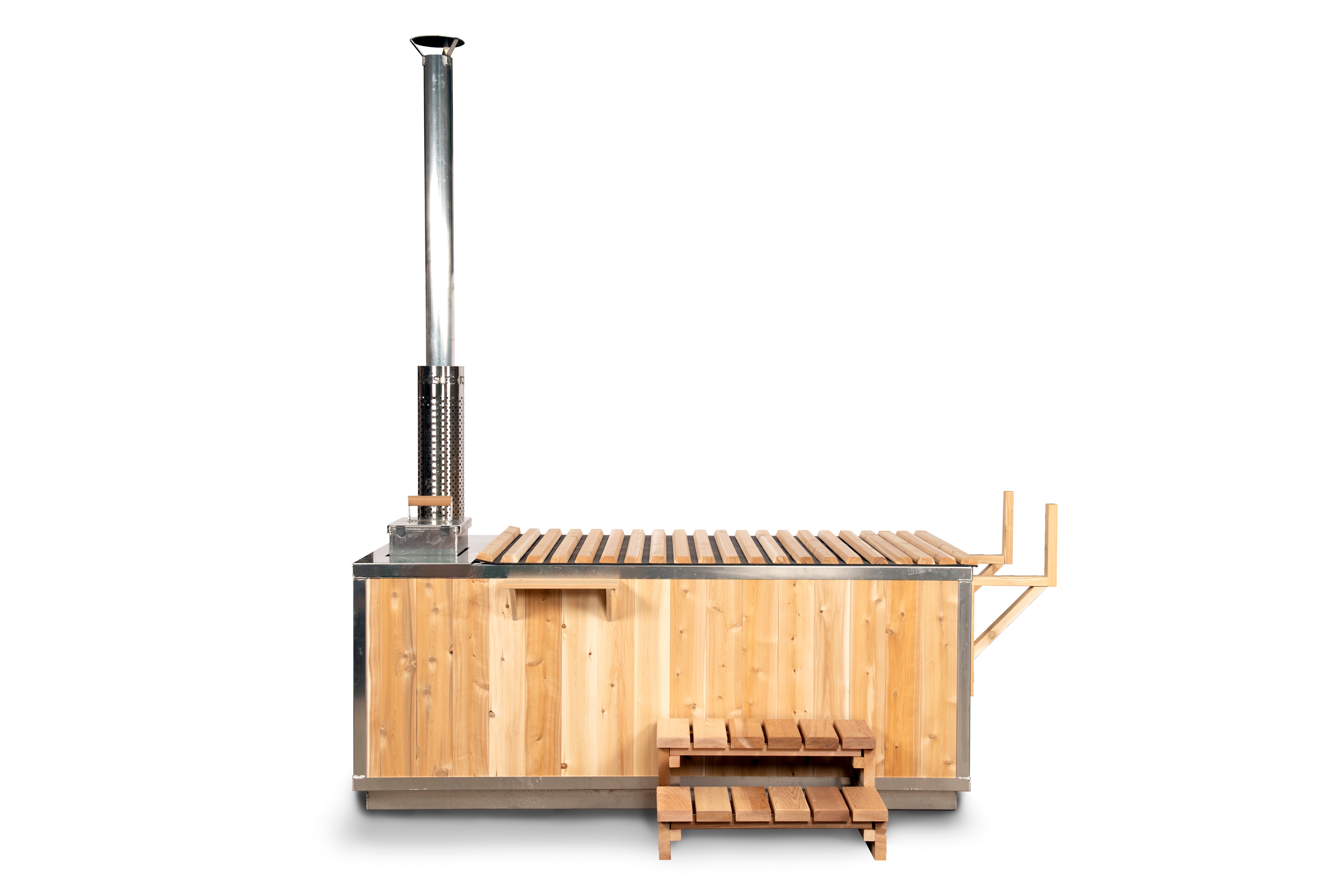 LeisureCraft The Starlight Wood Burning Hot Tub