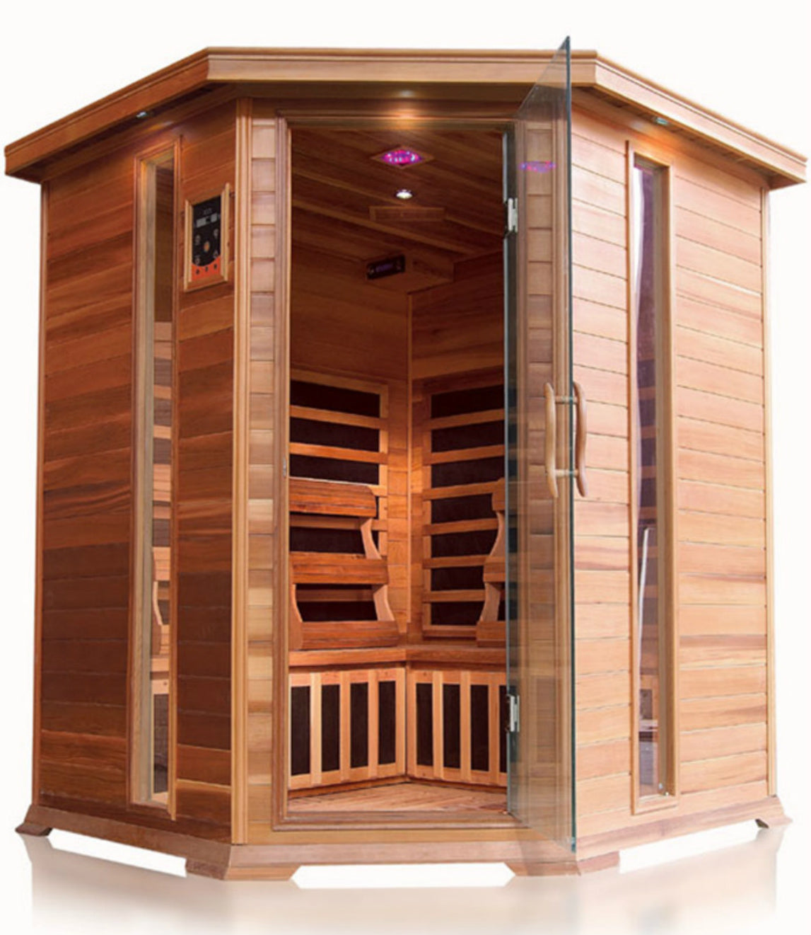 SunRay Bristol Bay 4-Person Indoor Corner Sauna