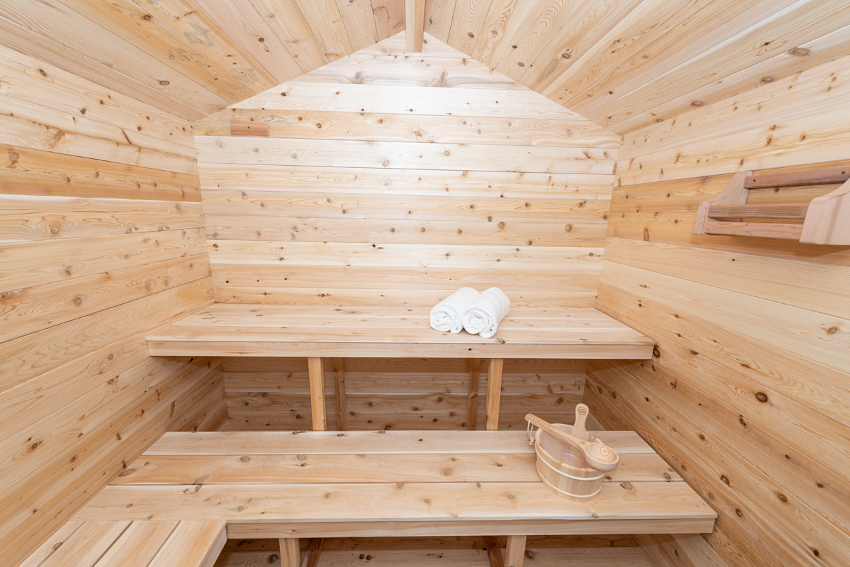 LeisureCraft Georgian Outdoor Cabin Sauna