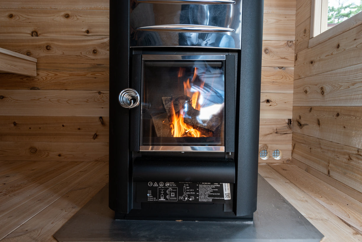 LeisureCraft Georgian Outdoor Cabin Sauna