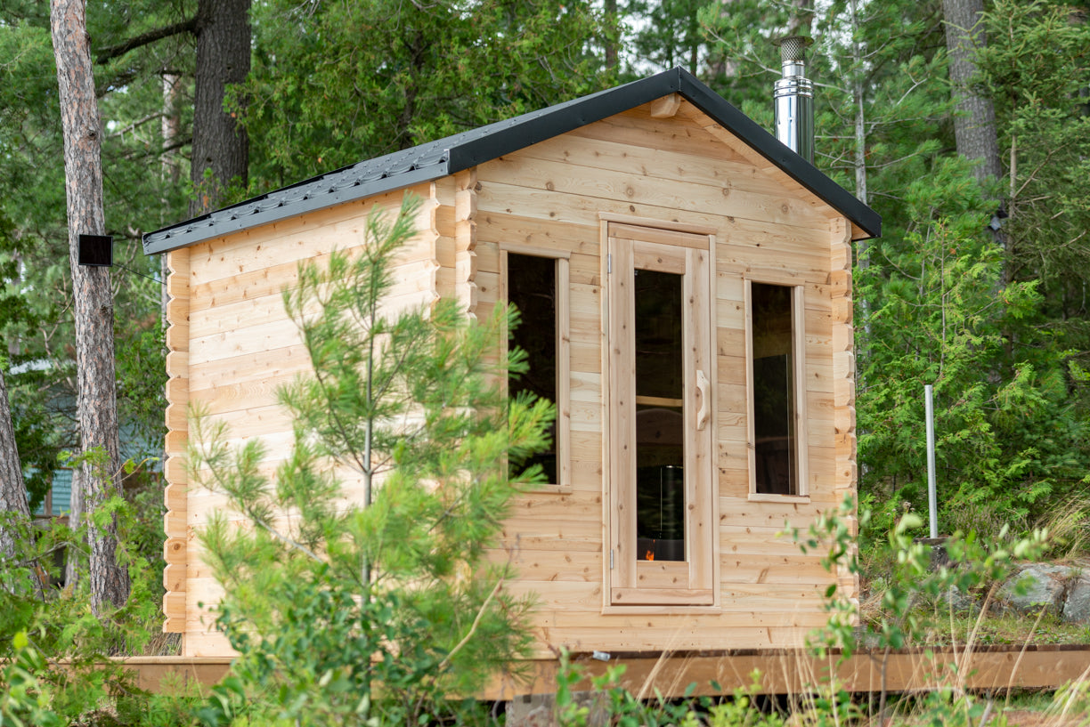 LeisureCraft Georgian Outdoor Cabin Sauna