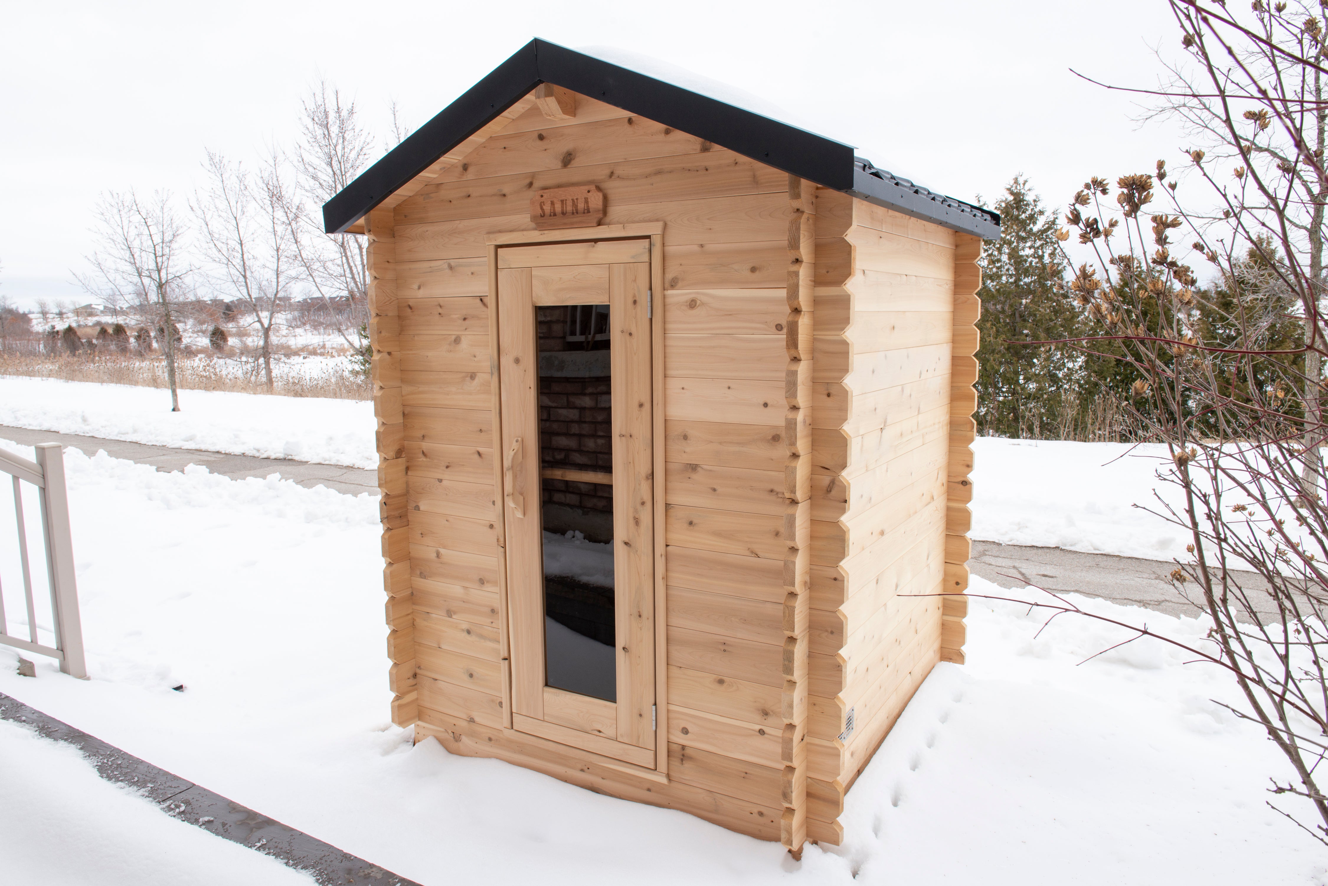 Dundalk Leisurecraft Granby Outdoor Cabin Sauna
