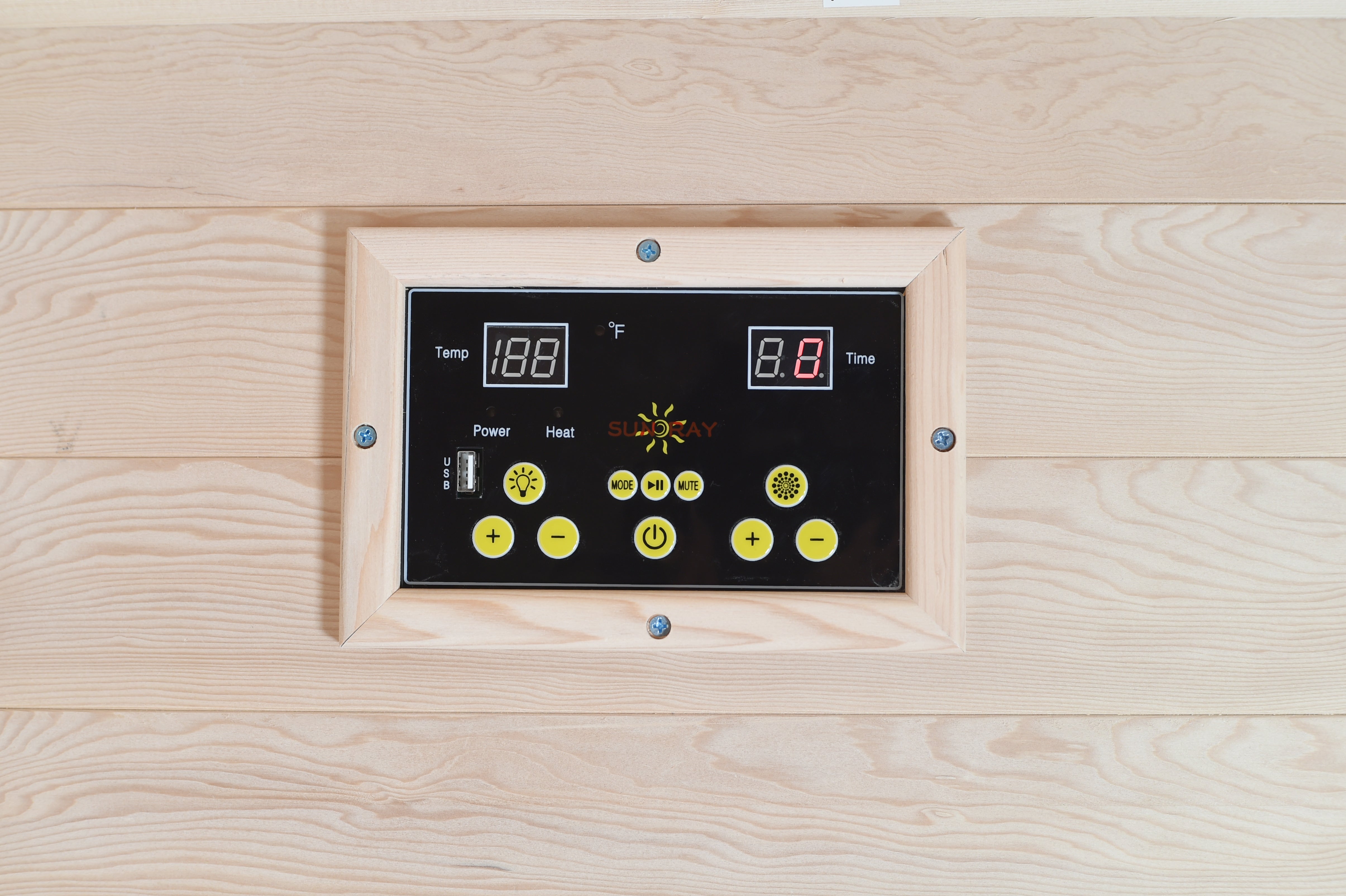 SunRay Waverly 3-Person Outdoor Traditional Sauna