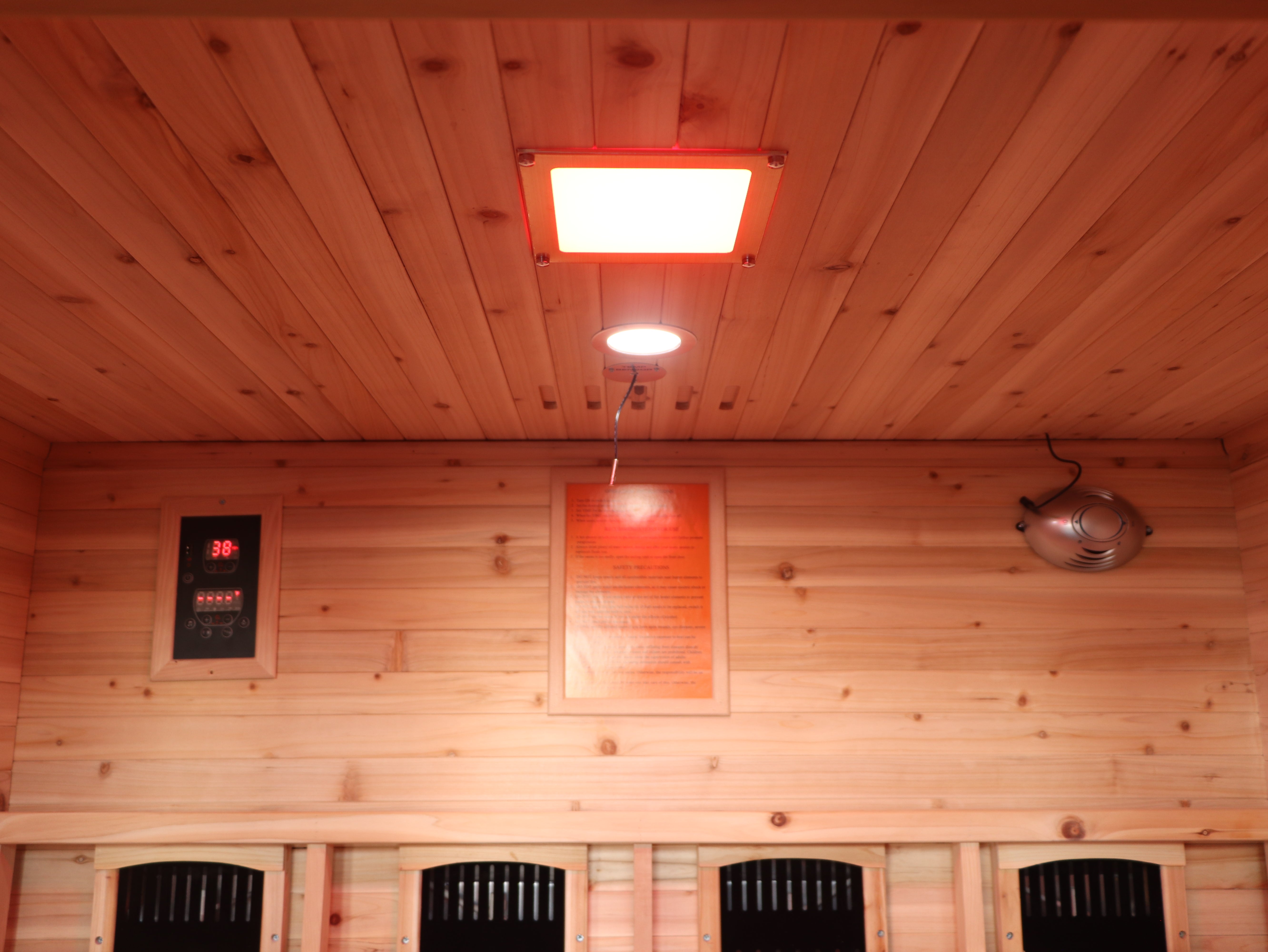 SunRay Grandby 3-Person Outdoor Sauna