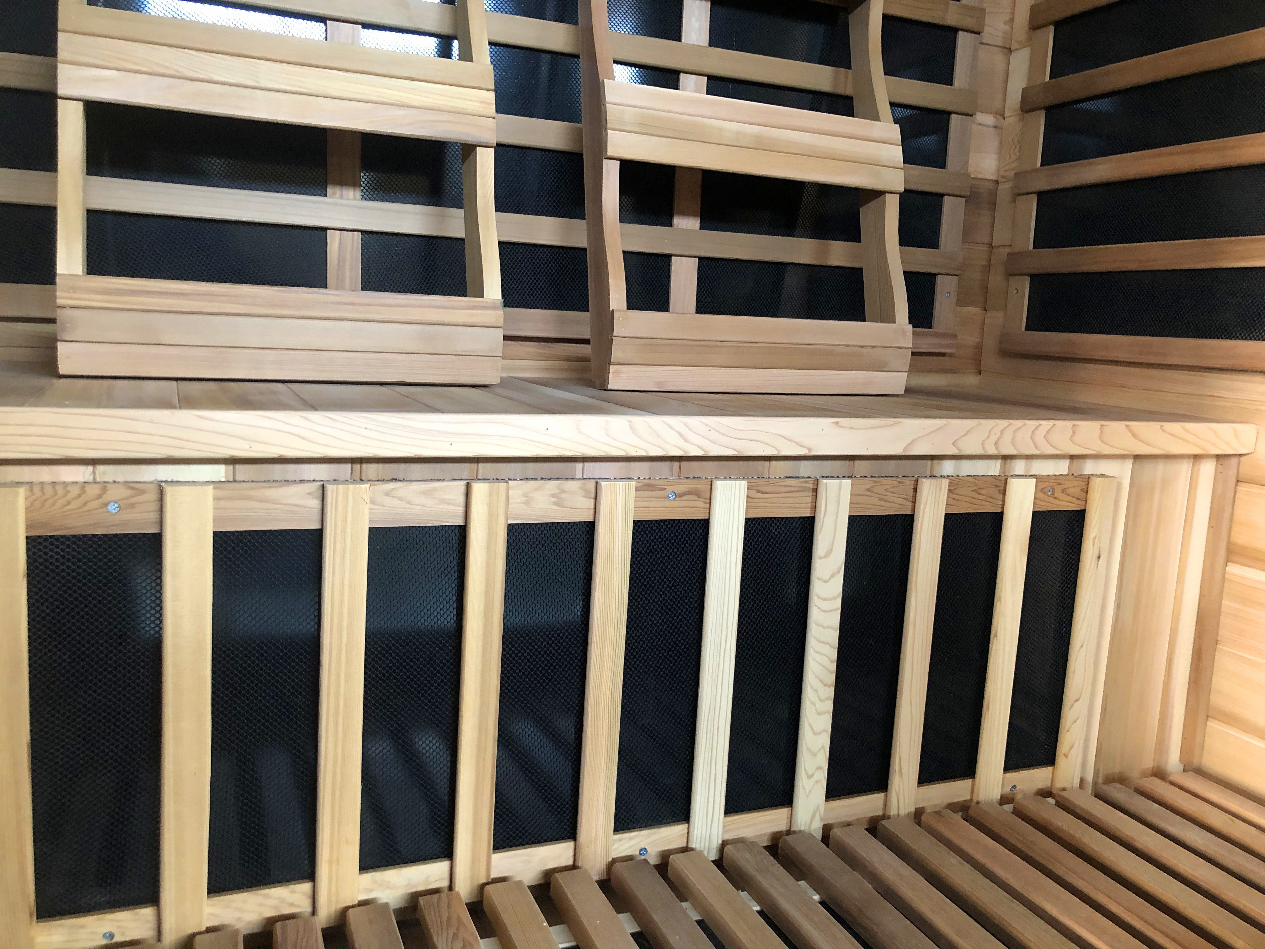 SunRay Savannah 3-Person Indoor Infrared Sauna