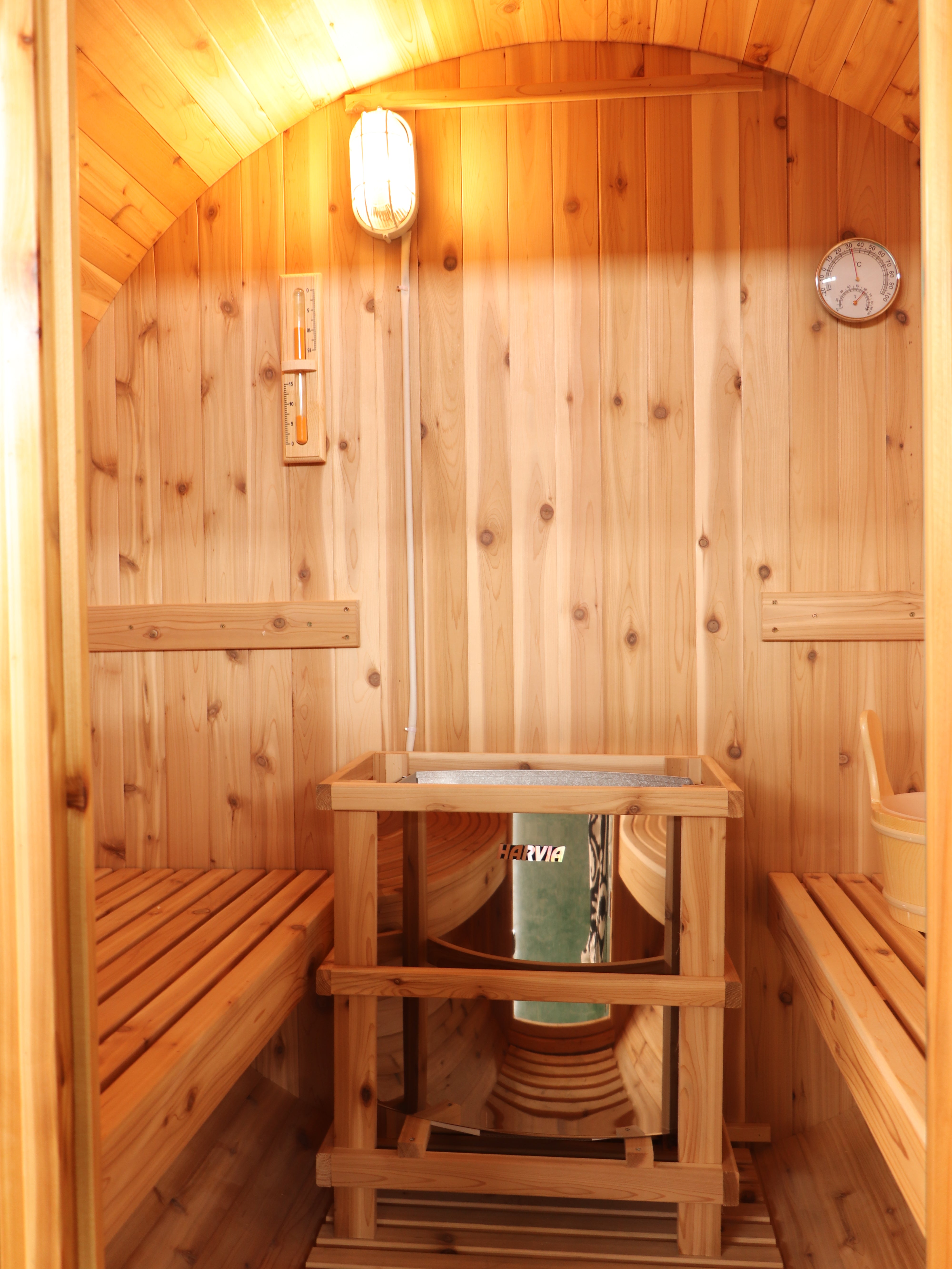 SunRay Solace 2-Person Barrel Sauna