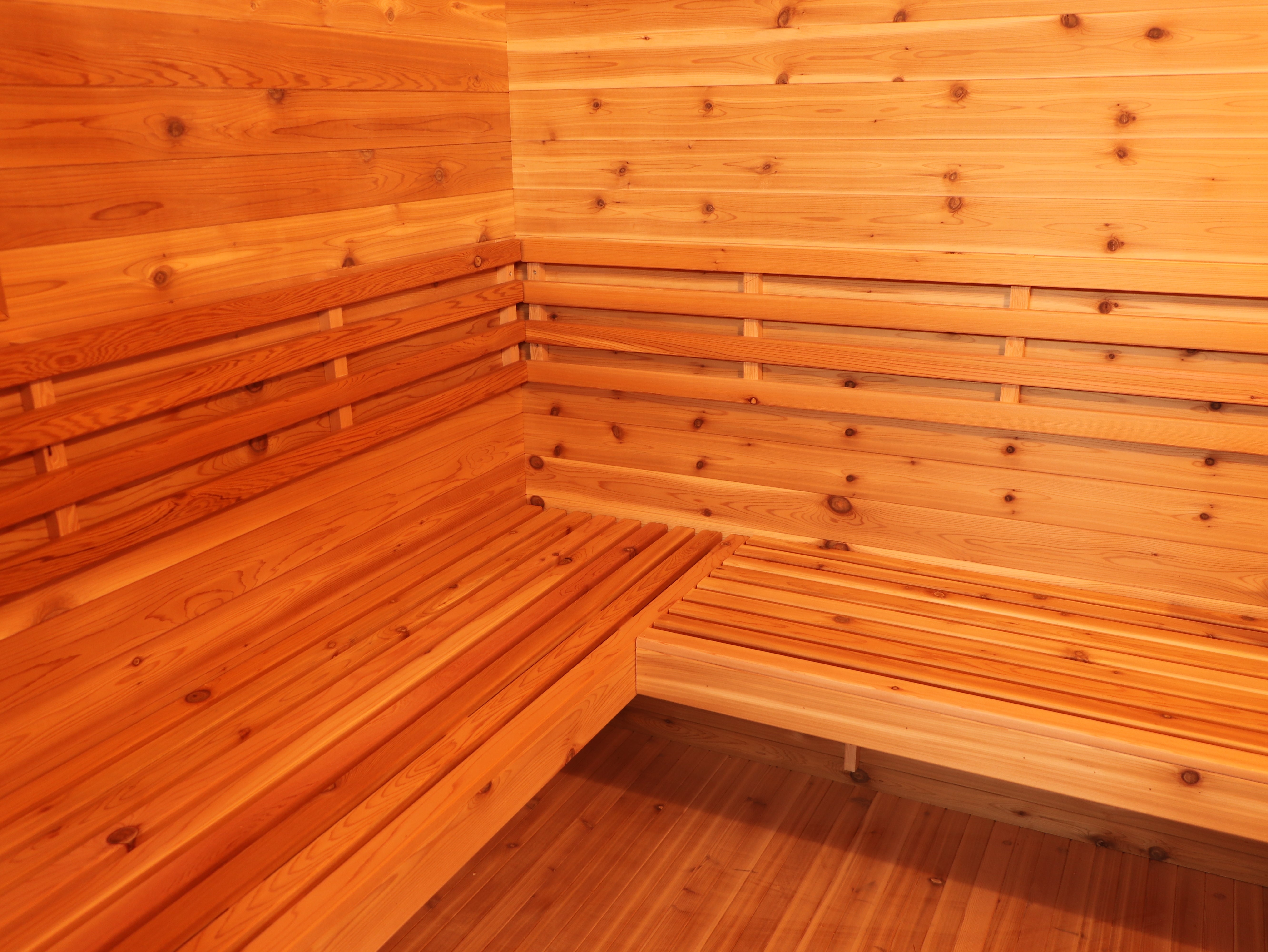 SunRay Denali 4-Person Contemporary Outdoor Sauna
