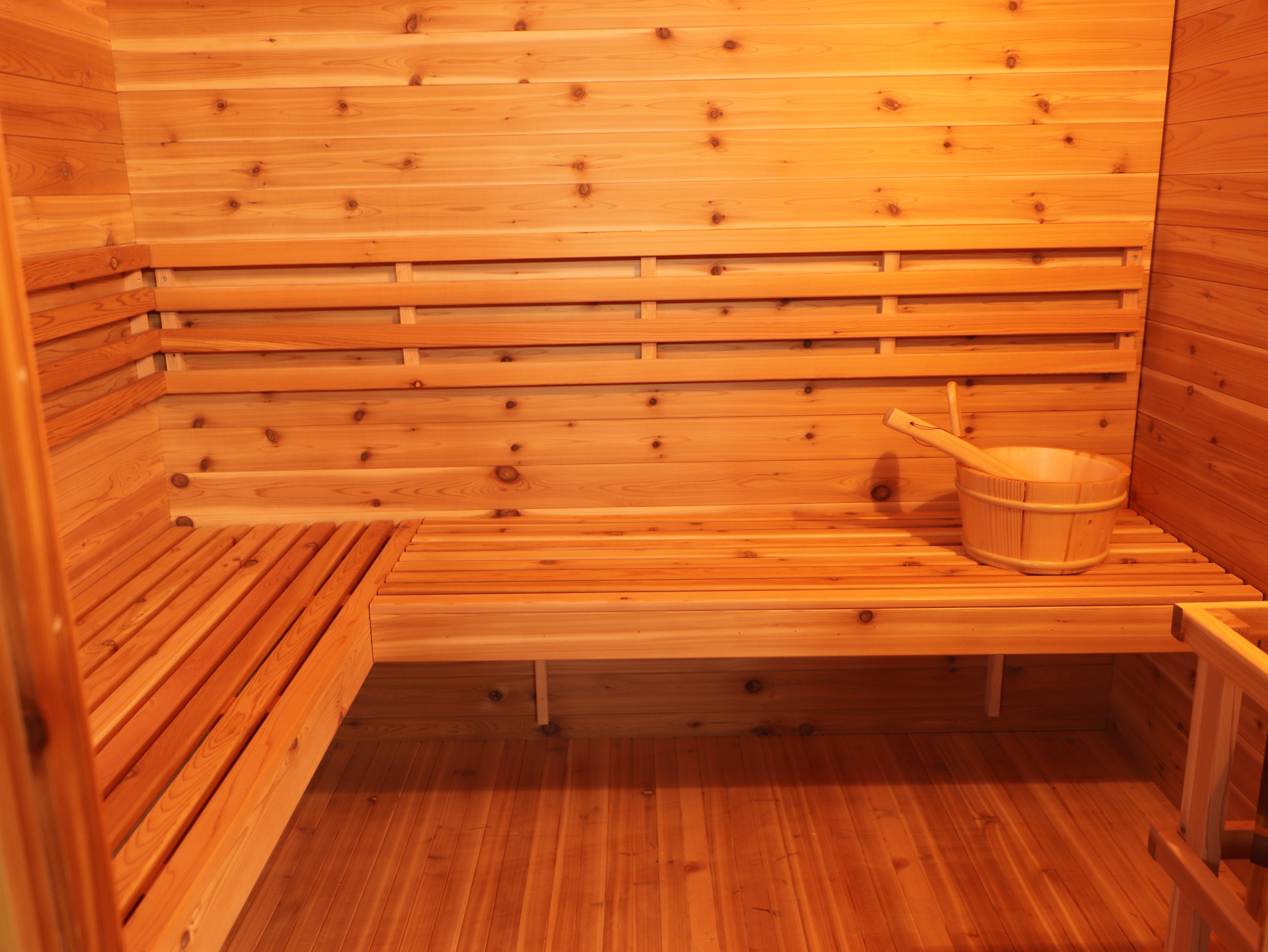 SunRay Denali 4-Person Contemporary Outdoor Sauna