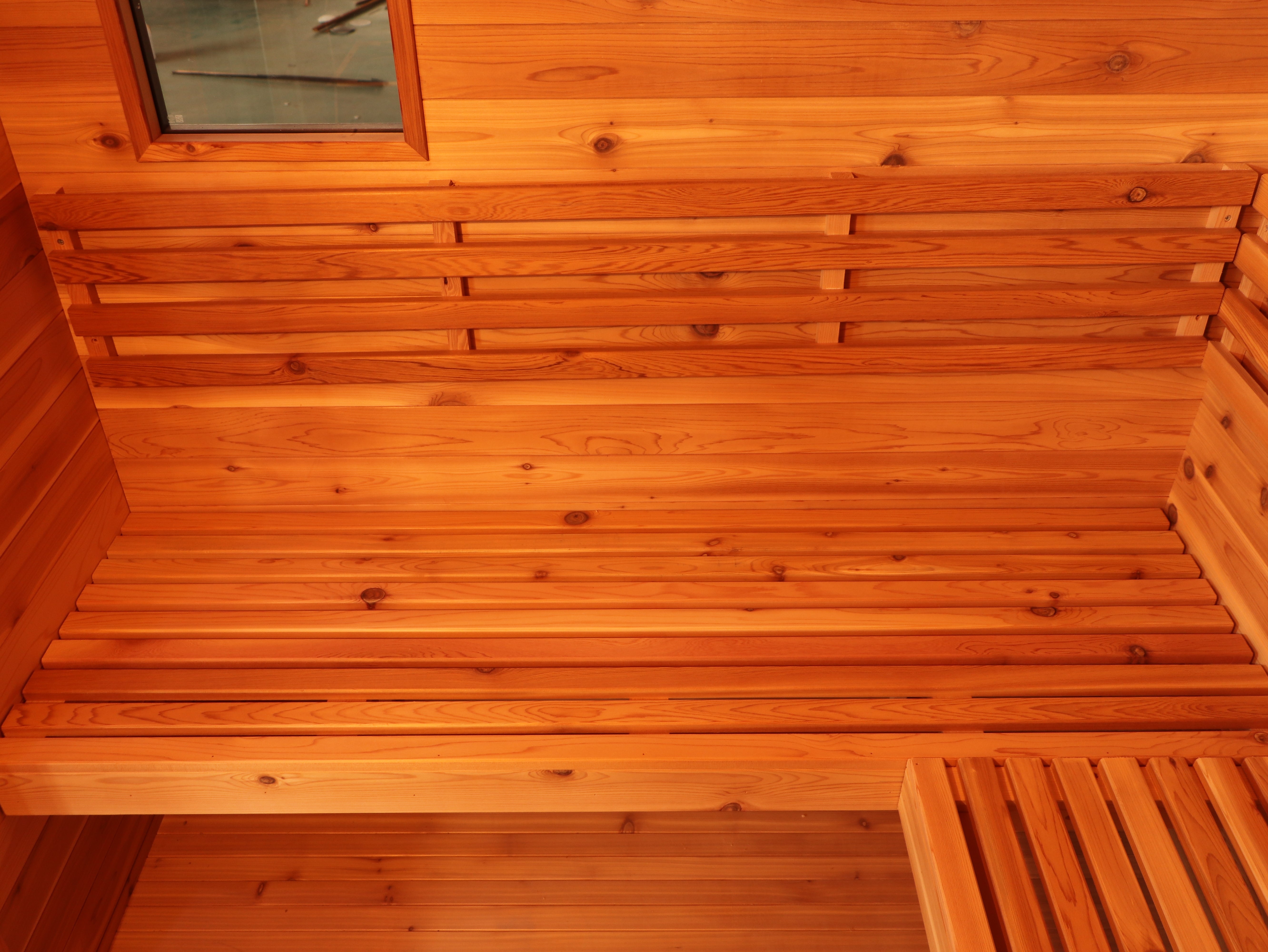 SunRay Denali 4-Person Contemporary Outdoor Sauna