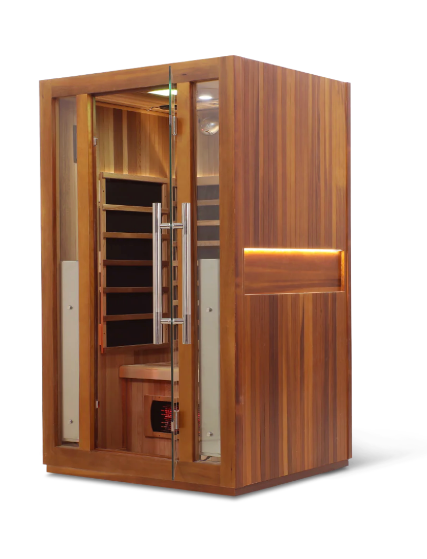 HealthSmart 2 Person Full Spectrum "Smart" WIFI Infrared Sauna
