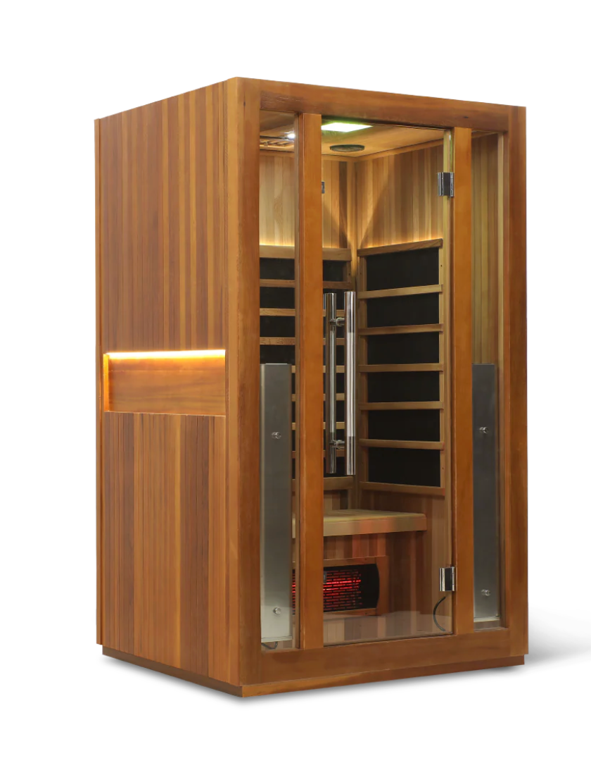 HealthSmart 2 Person Full Spectrum "Smart" WIFI Infrared Sauna