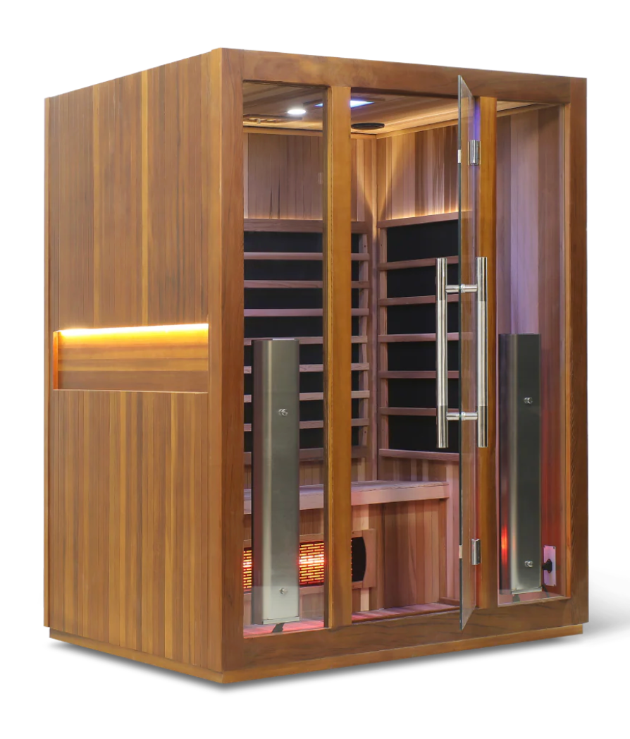 HealthSmart 3 Person Full Spectrum "Smart" WIFI Infrared Sauna
