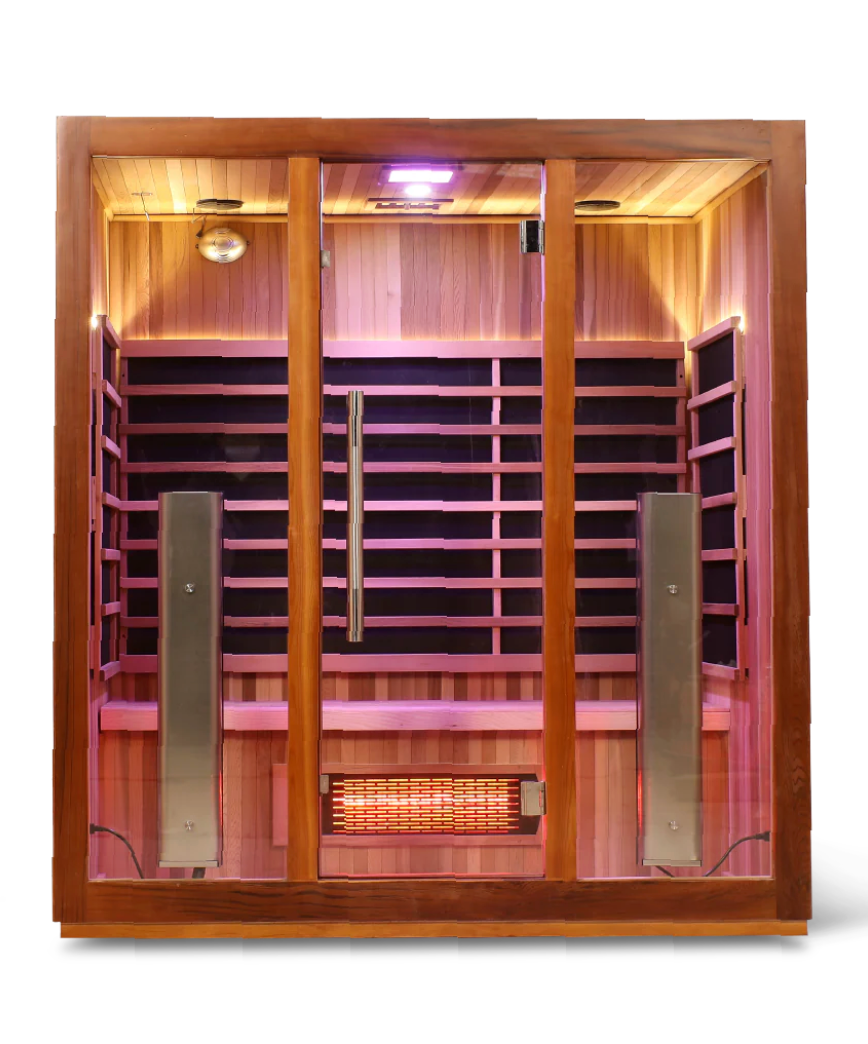 HealthSmart 4 Person Full Spectrum "Smart" WIFI Infrared Sauna
