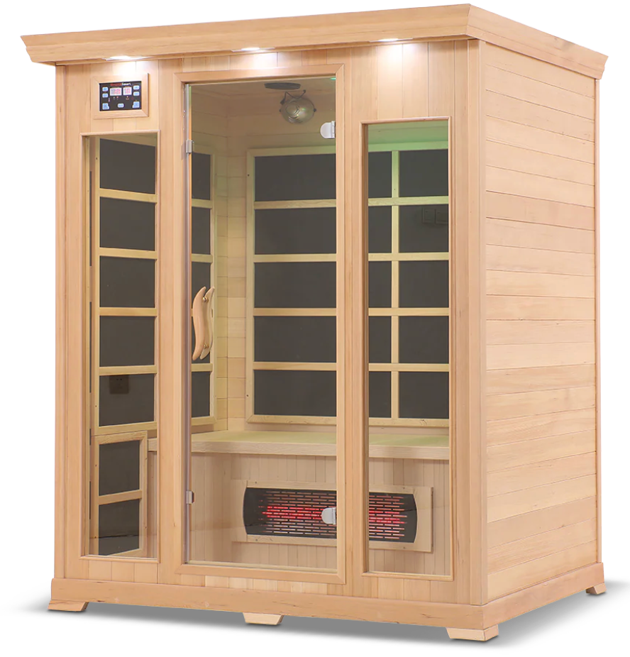HealthSmart 3 Person Full Spectrum Infrared Sauna