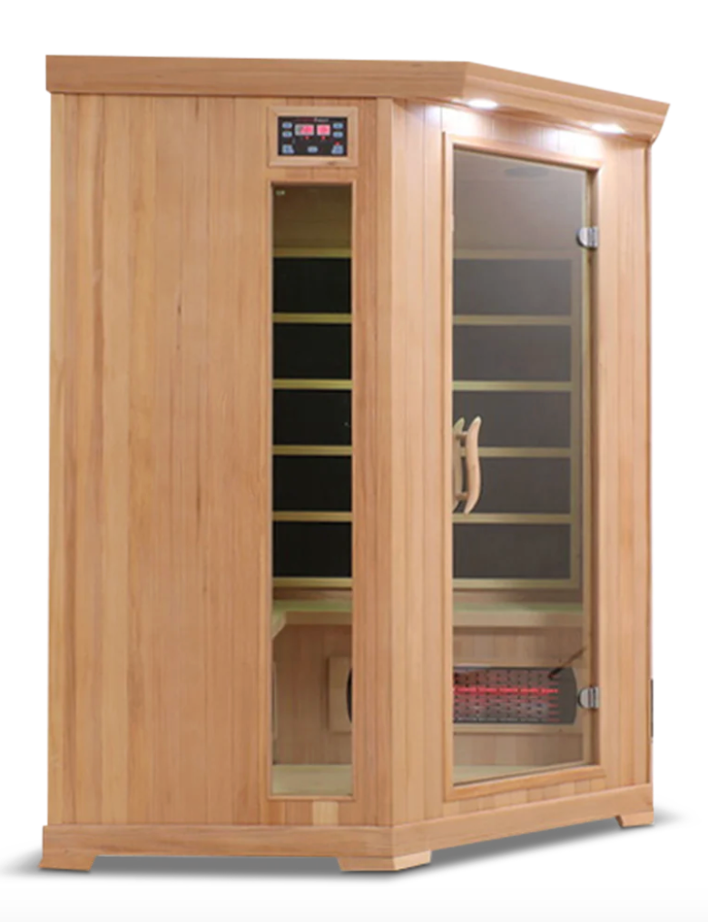 HealthSmart 4 Person Full Spectrum Corner Infrared Sauna