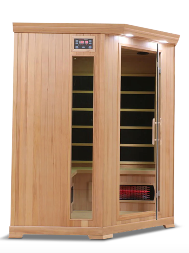 HealthSmart 4 Person Full Spectrum Corner Infrared Sauna