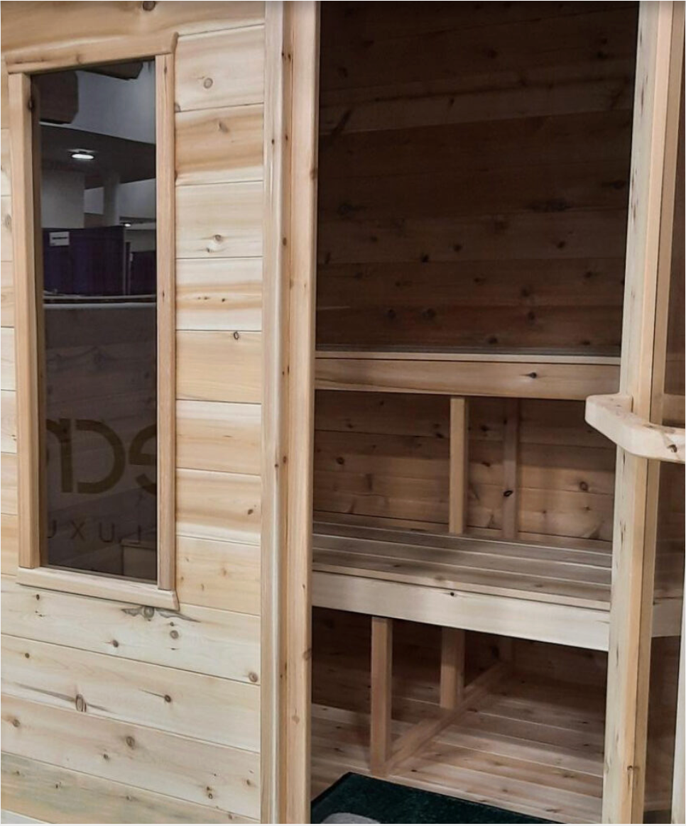 LeisureCraft Canadian Timber Palmer Cabin Sauna