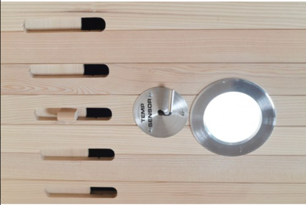 SunRay Cayenne 4-Person Outdoor Sauna