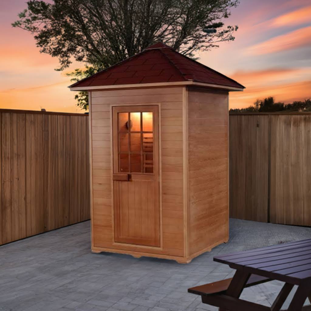 SunRay Eagle 2-Person Outdoor Traditional Sauna